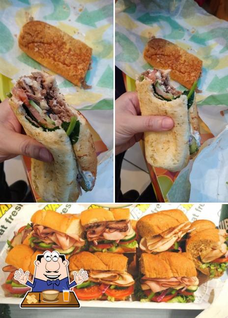 Nourriture à Subway