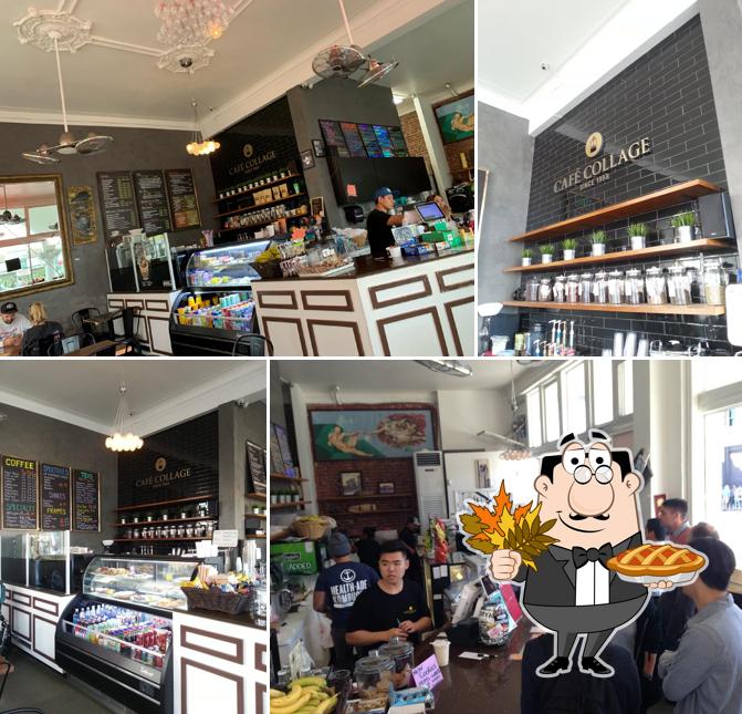 See this picture of Cafe Collage