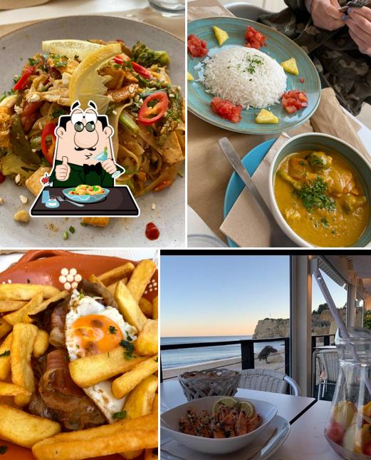 Food at Calixtos Beach Bar & Restaurant