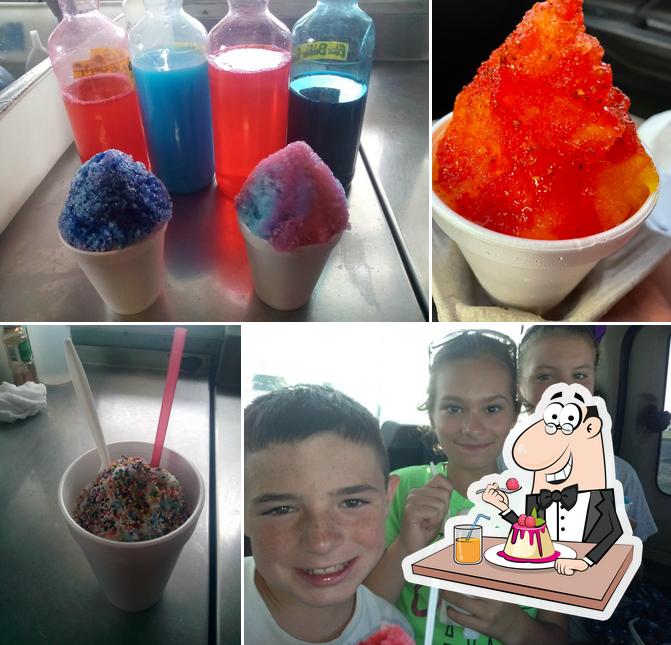 Snow King Snow Cones in Red Oak Restaurant menu and reviews