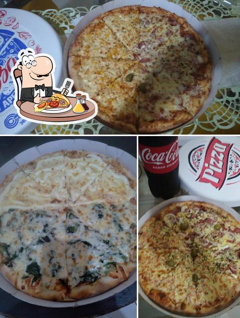 Experimente pizza no Pizzaria J.N.A