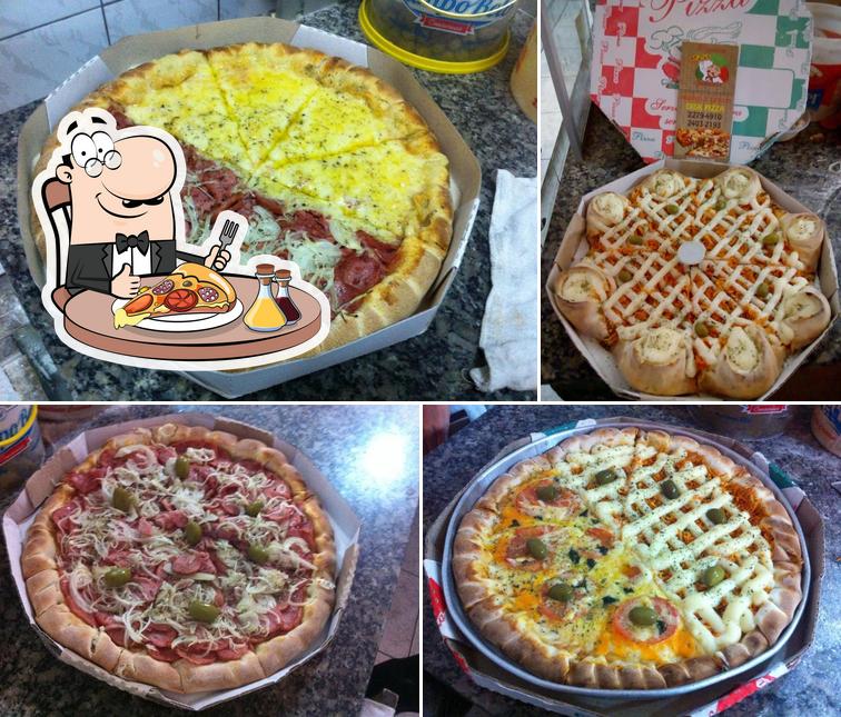 Experimente pizza no Pizzaria Gabriela