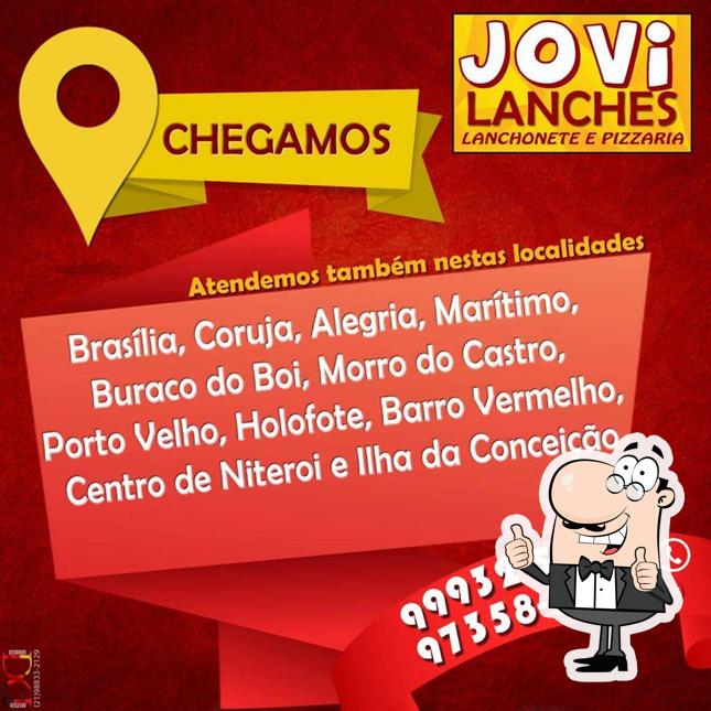 Look at this picture of Jovi Lanches - Lanchonete E Pizzaria