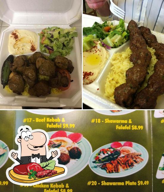 Order meat meals at AV Kabob House