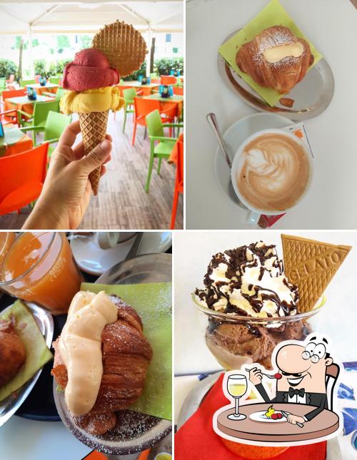 Platti al Gelateria Rialto