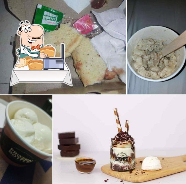 Garlic bread at Frozen Bottle - Milkshakes, Desserts And Ice Cream