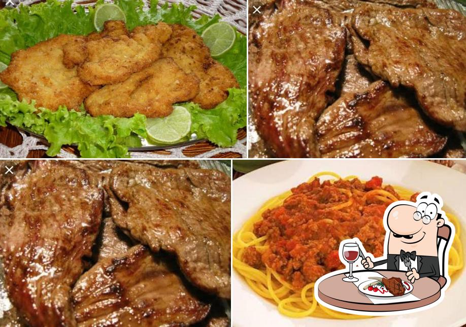 Escolha refeições de carne no Golden Refeições Pelotas RS