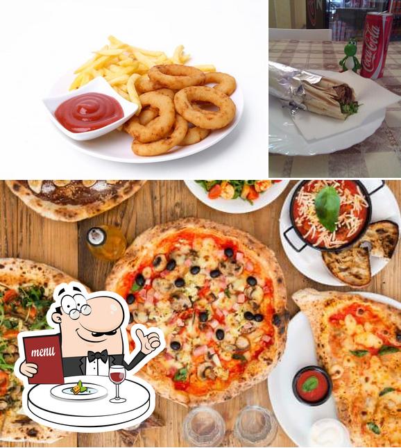 La foto di cibo e bevanda da Haroon Pizza E Kebap