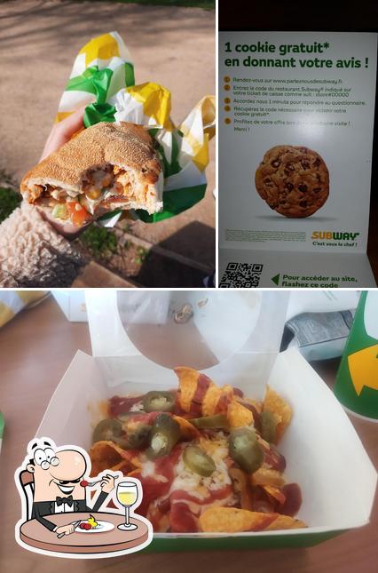 Nourriture à Subway