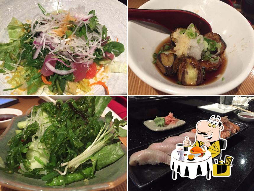 Food at Ginza Sushi & Izakaya