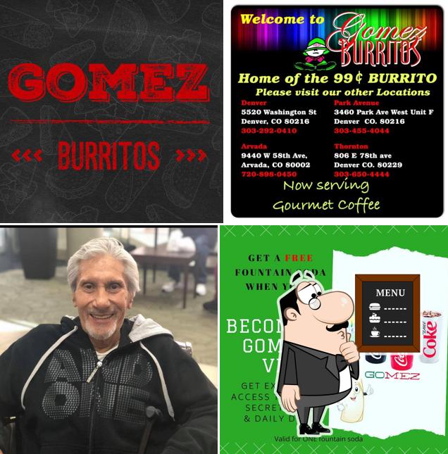 Gomez Burritos, 806 E 78th Ave in Denver Restaurant menu and reviews