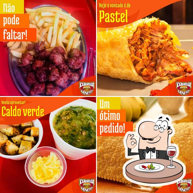 Platos en D'Burguer Lanches