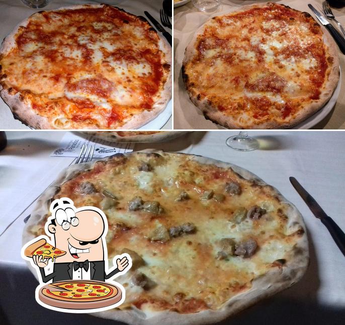 Ordina una pizza a Bar Ristorante Pizzeria Paradiso da Lorenzo