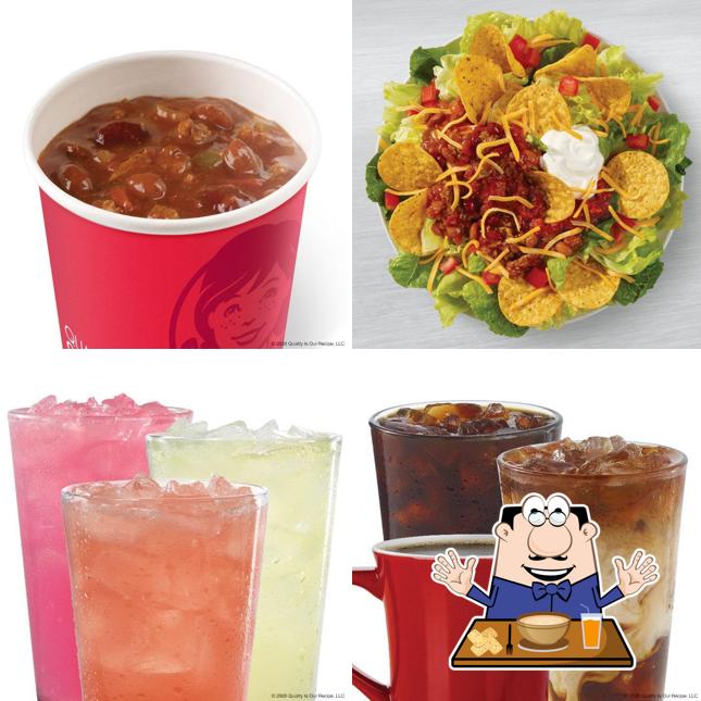 Las fotos de comida y bebida en Wendy's