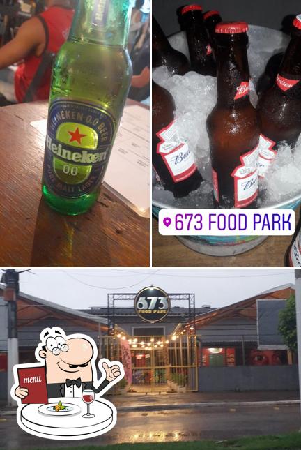 O 673 Food Park se destaca pelo comida e exterior