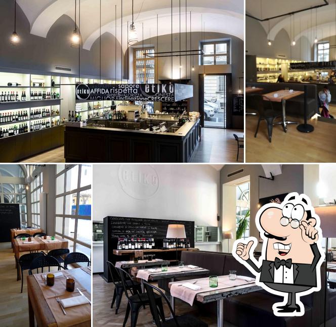 Gli interni di Etiko - Diversamente Bistrot