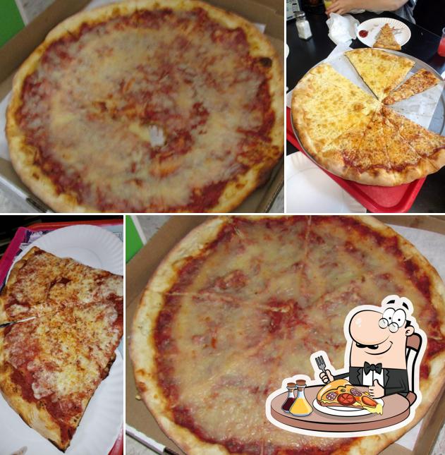 Elige entre distintos tipos de pizza