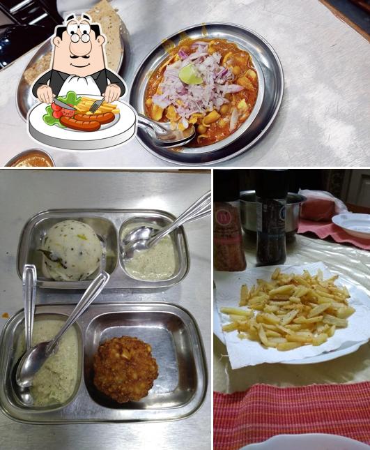 Food at Hindu Vishranti Gruha