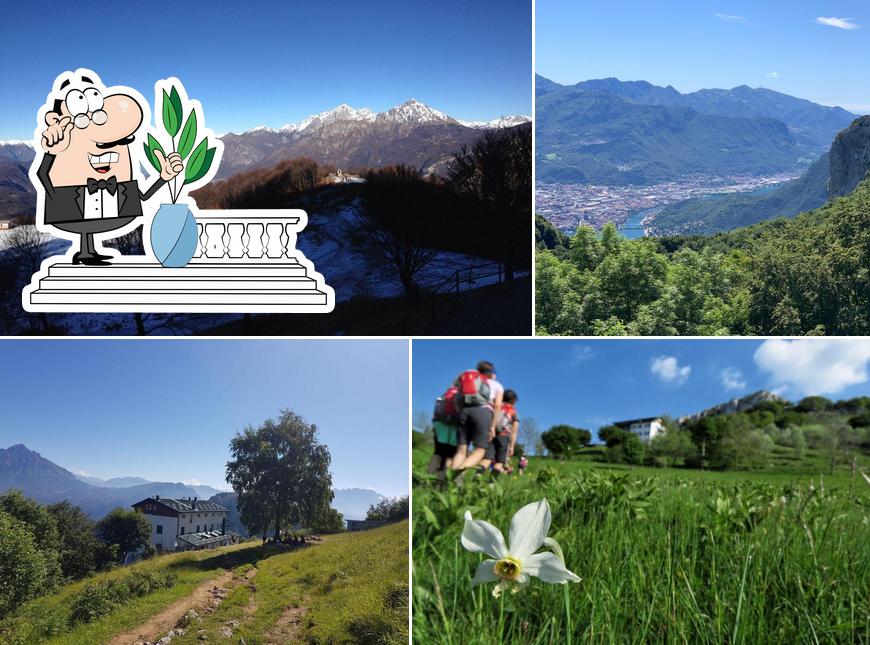 Gli esterni di Rifugio S.E.V. ai Corni di Canzo