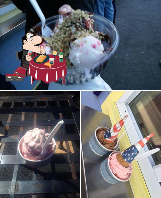 Zip's Ice Cream offers a variety of desserts