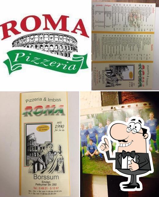 Это снимок пиццерии "Roma"