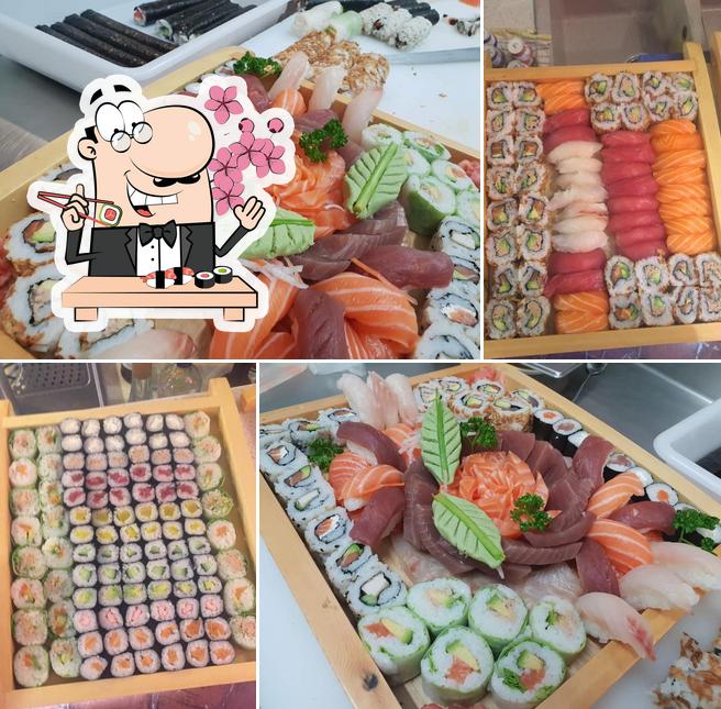 Commandez de nombreuses options de sushi