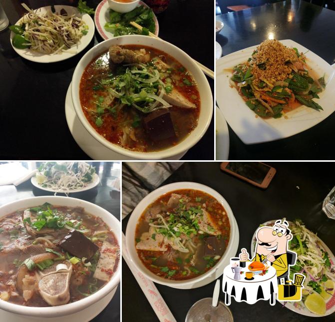 Meals at Cafe Hoang Vietnamese & Thai