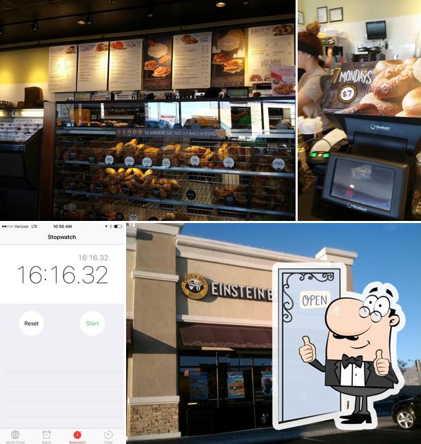 Einstein Bros. Bagels, 6770 N Durango Dr STE 140 in Las Vegas