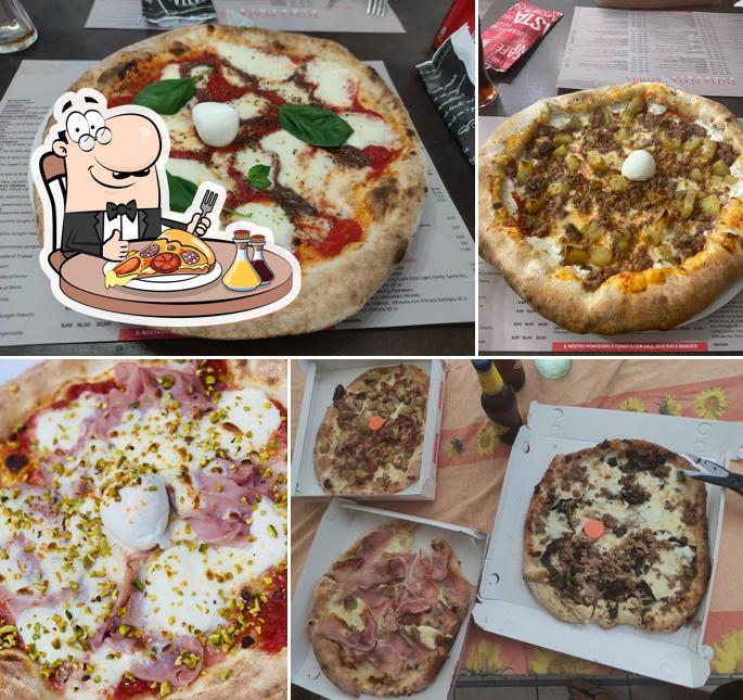 A Pizzeria tutta n’ata storia, puoi ordinare una bella pizza