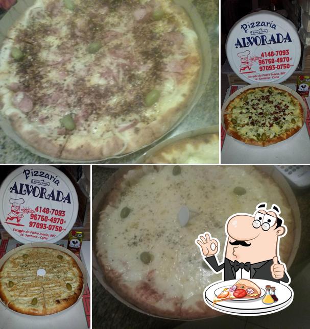 Experimente pizza no Alvorada