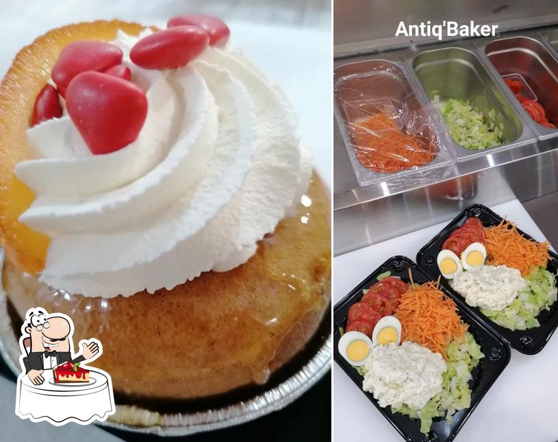 Antiqbaker sert une sélection de desserts