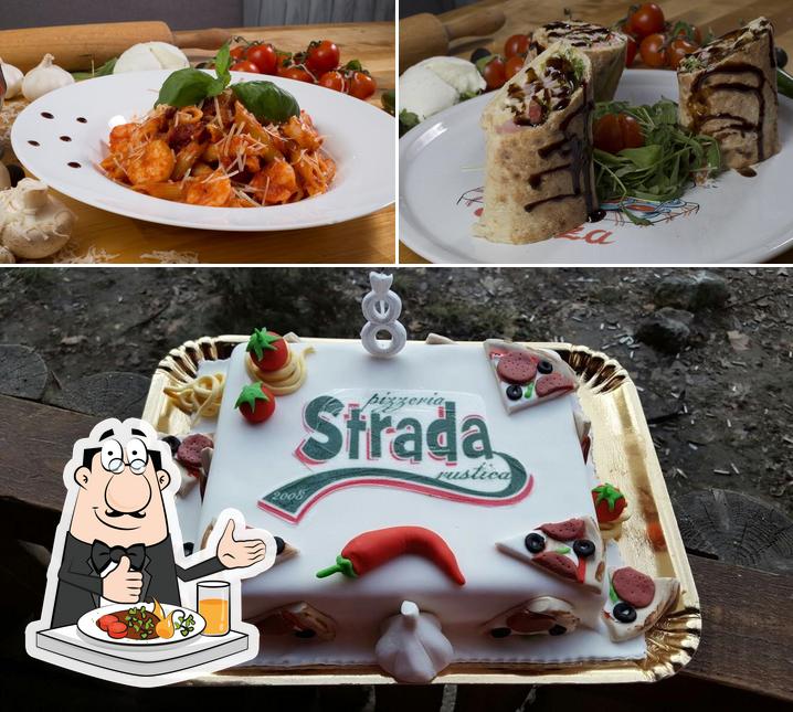 Food at Pizzeria La Strada