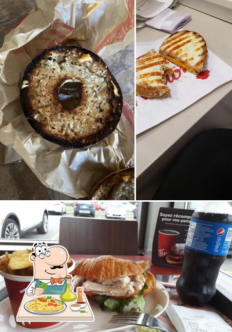 Nourriture à Tim Hortons