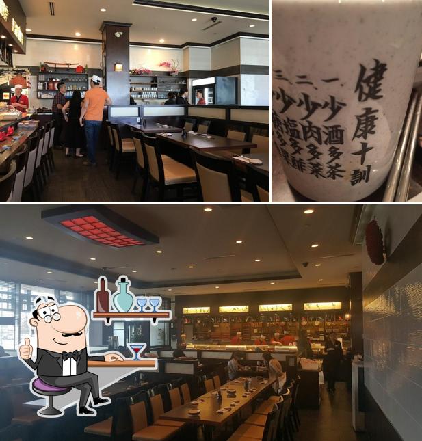 Gal's Sushi se distingue par sa intérieur et de l'alcool