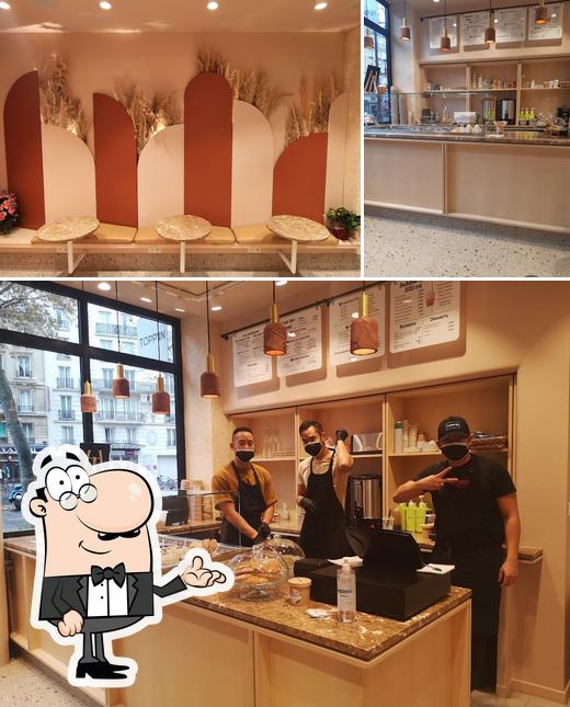 L'intérieur de TOPP'IN Poke Bowl & Bubble Tea