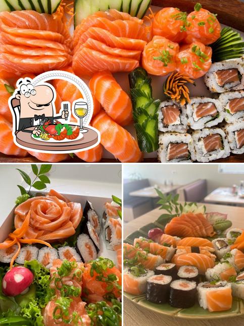 Peça frutos do mar no Danisan Sushi Delivery SJC