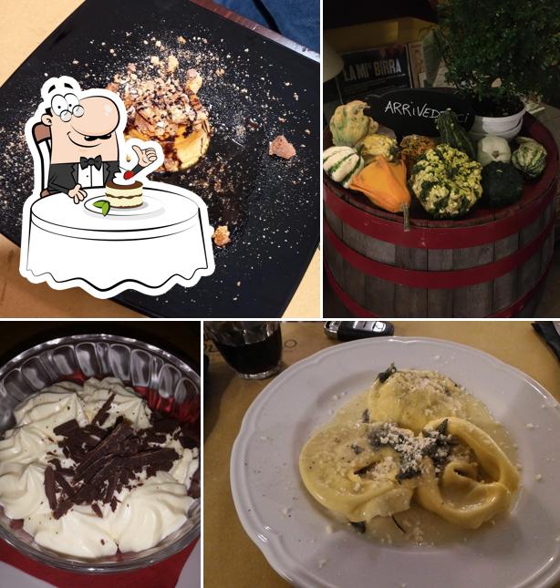 I' Quartino Osteria propone un'ampia varietà di dolci