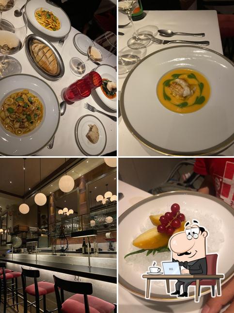 Gli interni di Langosteria Bistrot