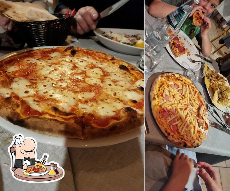 Ordina una pizza a RISTORANTE CORNOROSSO