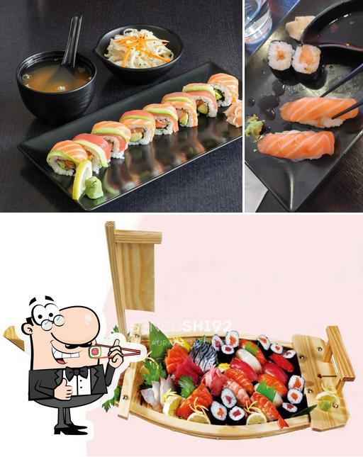 Essayez de nombreuses options de sushi