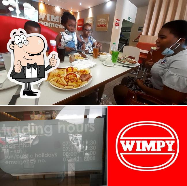 See this pic of Wimpy
