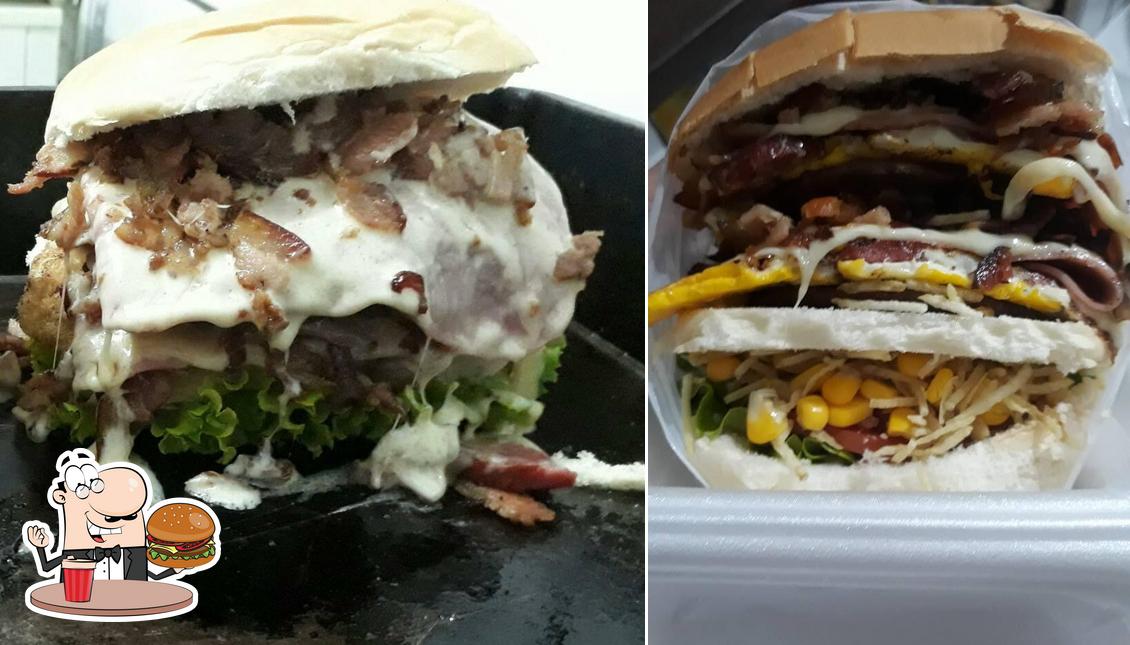 Os hambúrgueres do Delivery Lanches irão satisfazer uma variedade de gostos