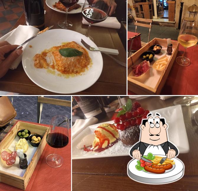 Cibo al Enoteca Domus Vini