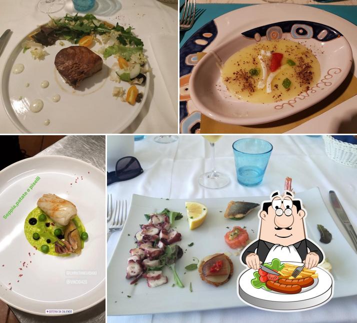 Cibo al Osteria Da Caliendo
