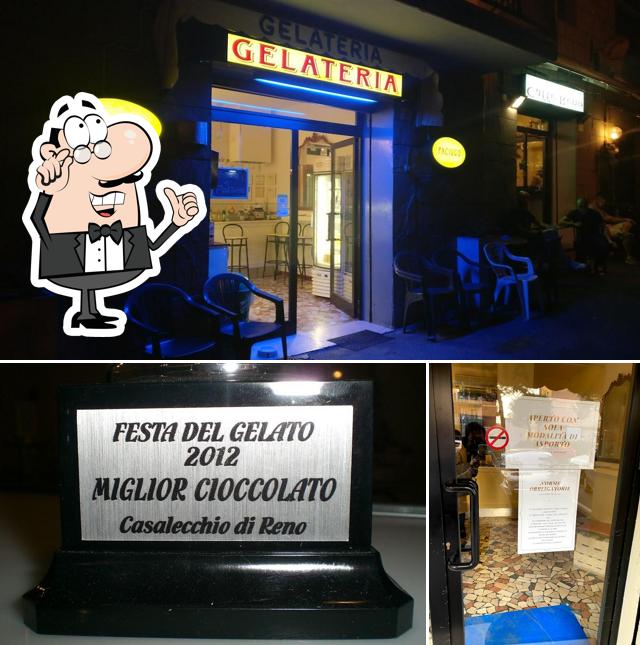 Gli interni di Gelateria Paciugo