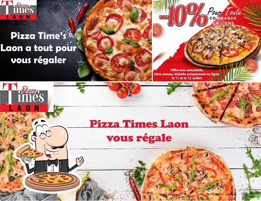 A Pizza Time Laon, vous pouvez profiter des pizzas