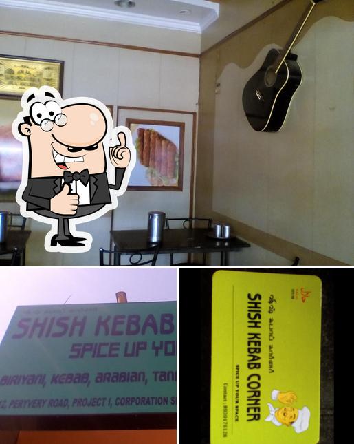 Look at this image of Shish Kebab Corner