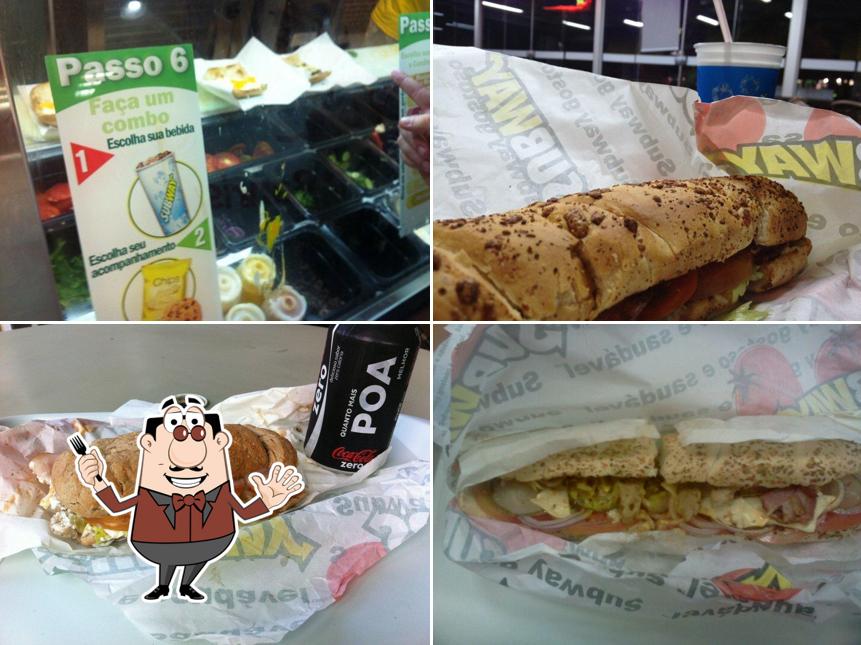 Comida em Subway