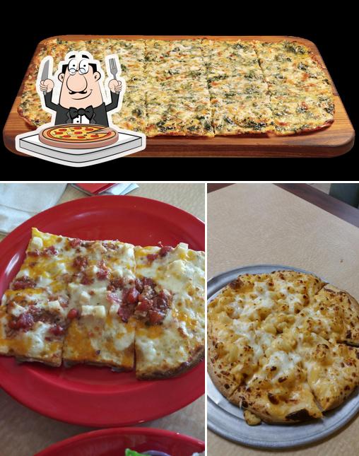 Попробуйте пиццу в "Cicis Pizza"