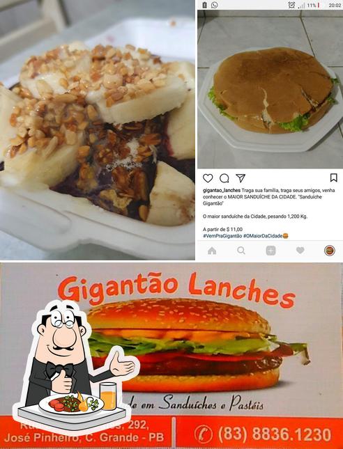 Comida em Gigantão Lanches